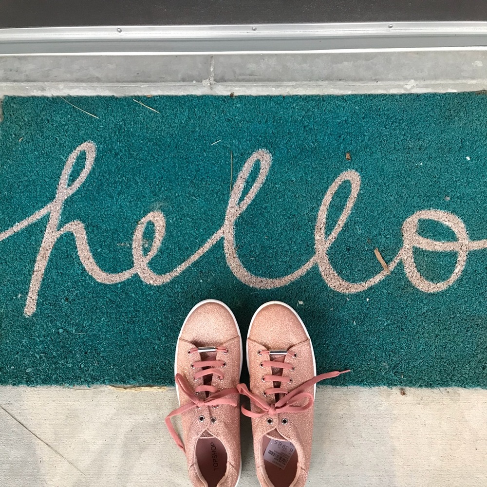 Commander style tennis shoes from Nordstrom’s.